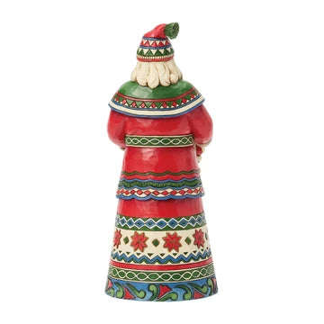 Jim Shore- Santa Laplander Horse Figurine