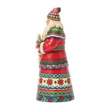 Jim Shore- Santa Laplander Horse Figurine