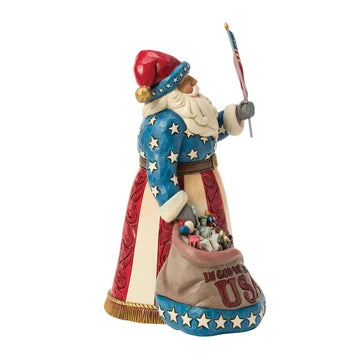 Jim Shore - Patriotic Santa