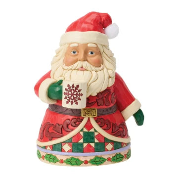Jim Shore -  Santa Drinking Hot Chocolate