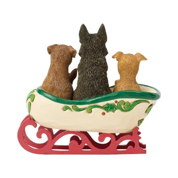 Jim Shore -  Santa’s Rescue Sleigh
