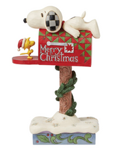 Load image into Gallery viewer, Snoopy Christmas Mailbo
