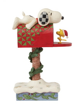 Load image into Gallery viewer, Snoopy Christmas Mailbox
