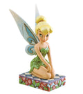 Disney Tinker Bell figurine on a decorative base with a white background