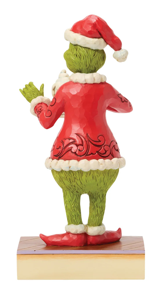 Jim Shore  - Grinch with Hot Chocolate Mug