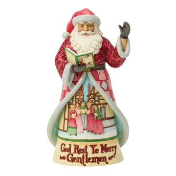 Jim Shore - Song Santa Figurine
