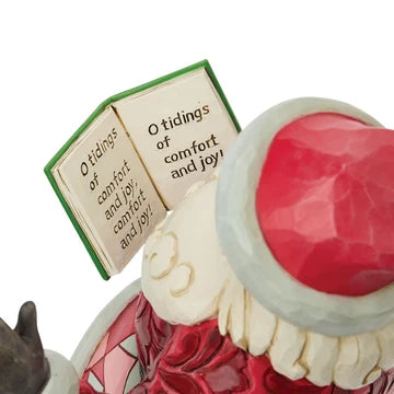 Jim Shore - Song Santa Figurine