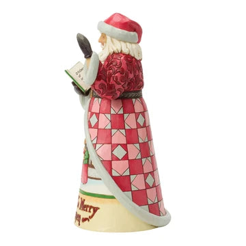 Jim Shore - Song Santa Figurine