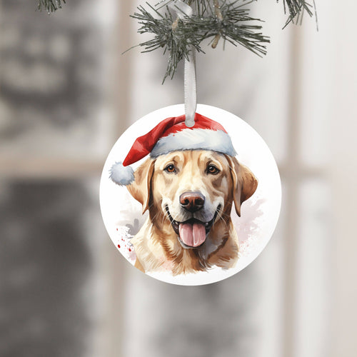 Labrador Christmas Ornament