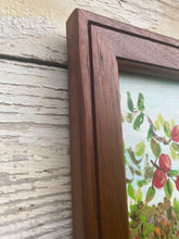Load image into Gallery viewer, Apple Orchard - Original Framed Painting, Acrylic on Reclaimed Wood
