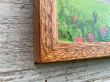 Load image into Gallery viewer, Apple Orchard #3 - Original Framed Painting, Acrylic on Reclaimed Wood
