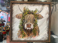Holiday Highland Cow