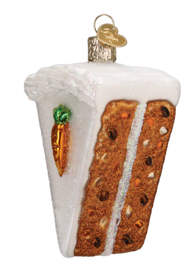 Carrot Cake Ornament - Old World Christmas