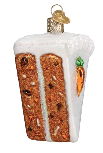 Carrot Cake Ornament - Old World Christmas