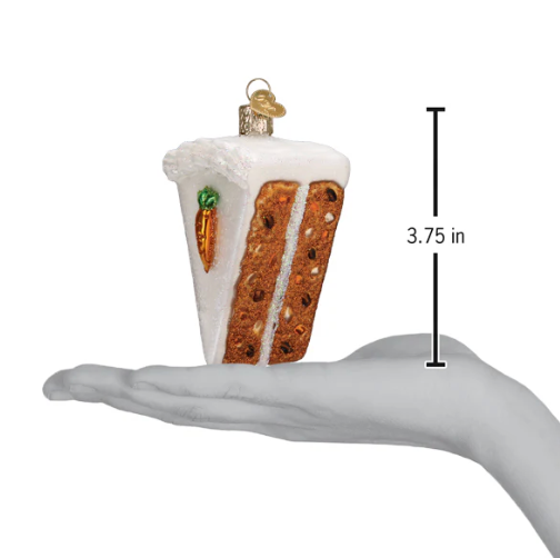 Carrot Cake Ornament - Old World Christmas