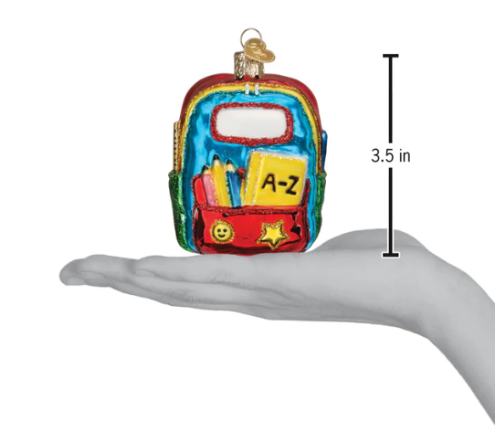 First Day of School Ornament - Old World Christmas