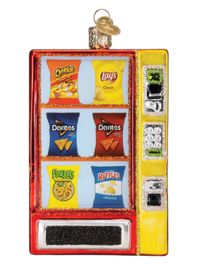 Frito Lay Vending Machine Ornament - Old World Christmas