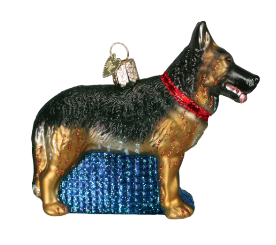 German Shepherd Ornament - Old World Christmas (Copy)