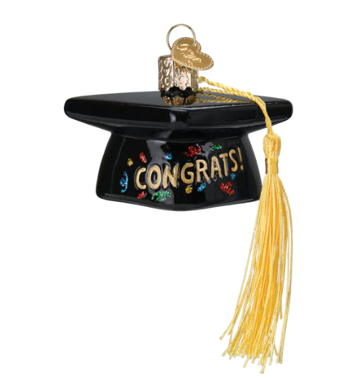 Graduation Cap Ornament - Old World Christmas