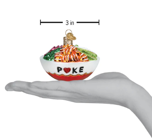 Poke Bowl Ornament - Old World Christmas