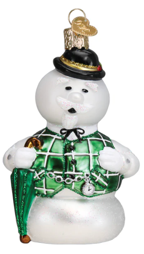 Sam the Snowman Ornament - Old World Christmas