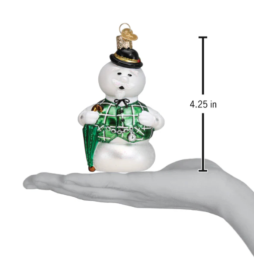 Sam the Snowman Ornament - Old World Christmas