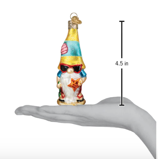 Seaside Gnome Ornament - Old World Christmas