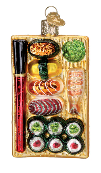 Sushi Platter Ornament - Old World Christmas