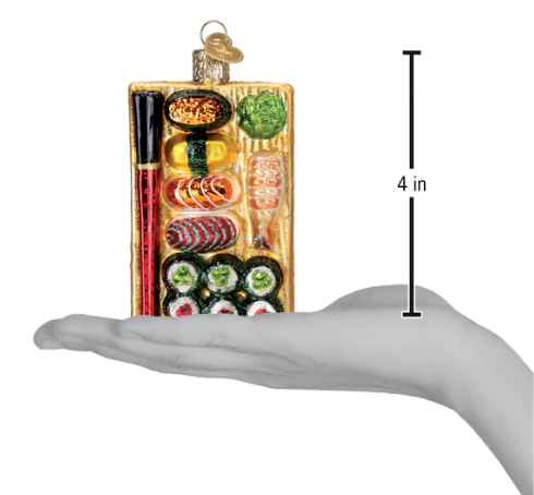 Sushi Platter Ornament - Old World Christmas
