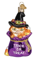 Trick or Treat Kitty Ornament - OWC