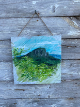 Load image into Gallery viewer, Table Rock, NC - Hand-painted Wooden Square Pallet Wood Wall Decor
