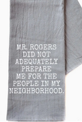 Tea Towel about Mr Rogers