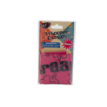 Load image into Gallery viewer, Pink whoopee cushion with packaging on a white background
