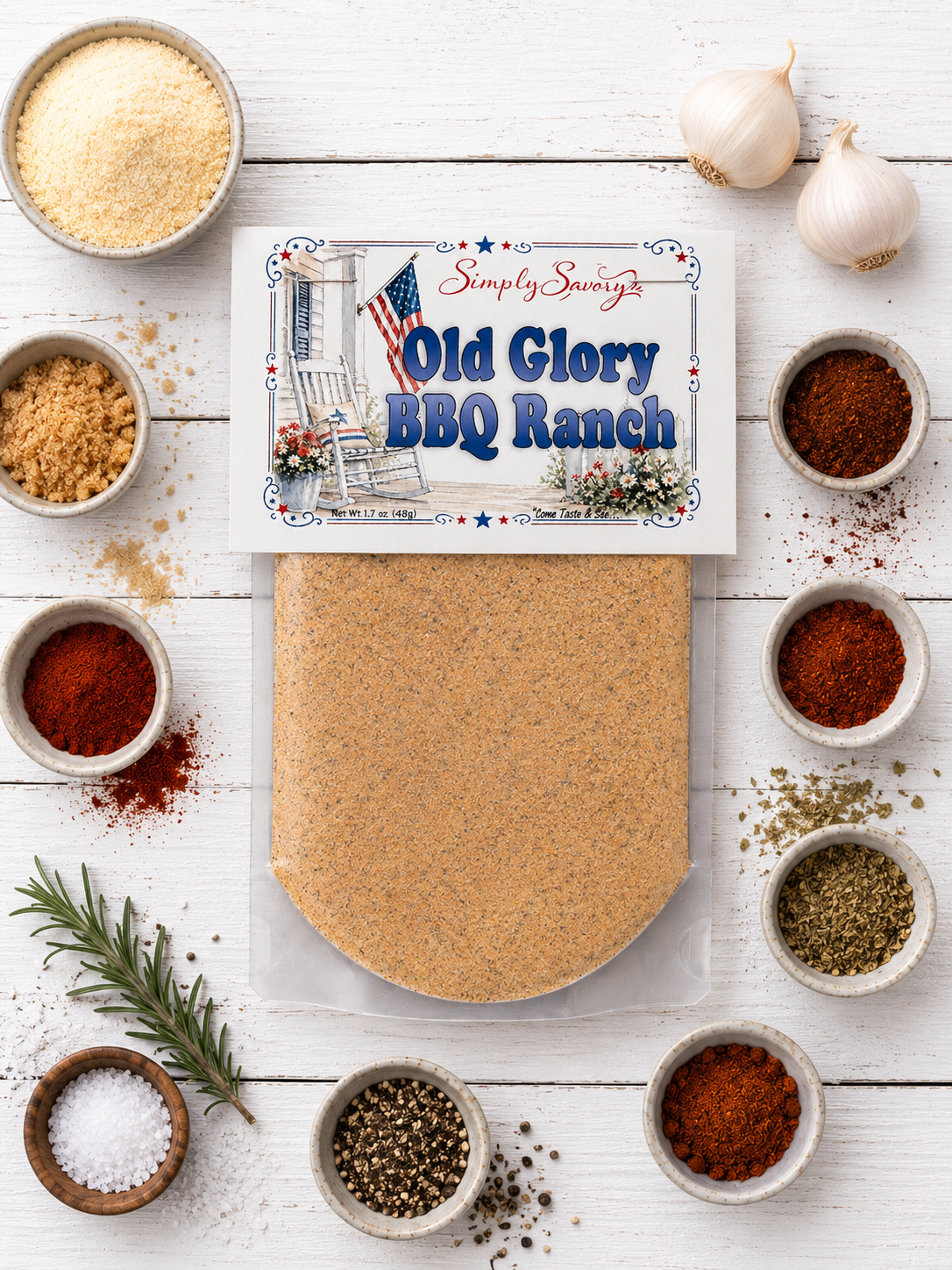 Old Glory BBQ Ranch Dip Mix