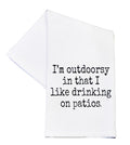 Tea Towel with Outdoorsey theme