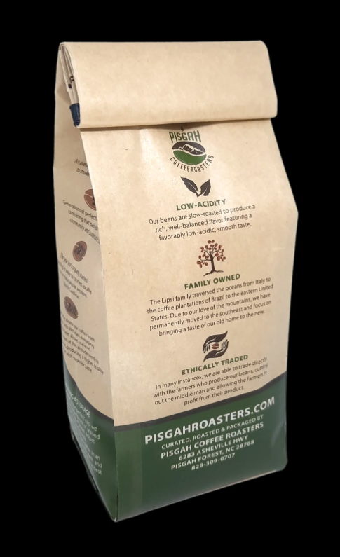 Pisgah Coffee - Dupont Dark  - 12 oz GROUND