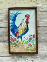 Load image into Gallery viewer, Rooster #22 Original Painting on Reclaimed Wood
