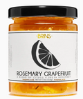 Jar of Brins Rosemary Grapefruit Marmalade on a white background