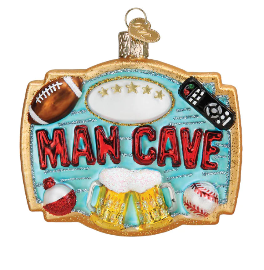 Man Cave  Ornament - Old World Christmas