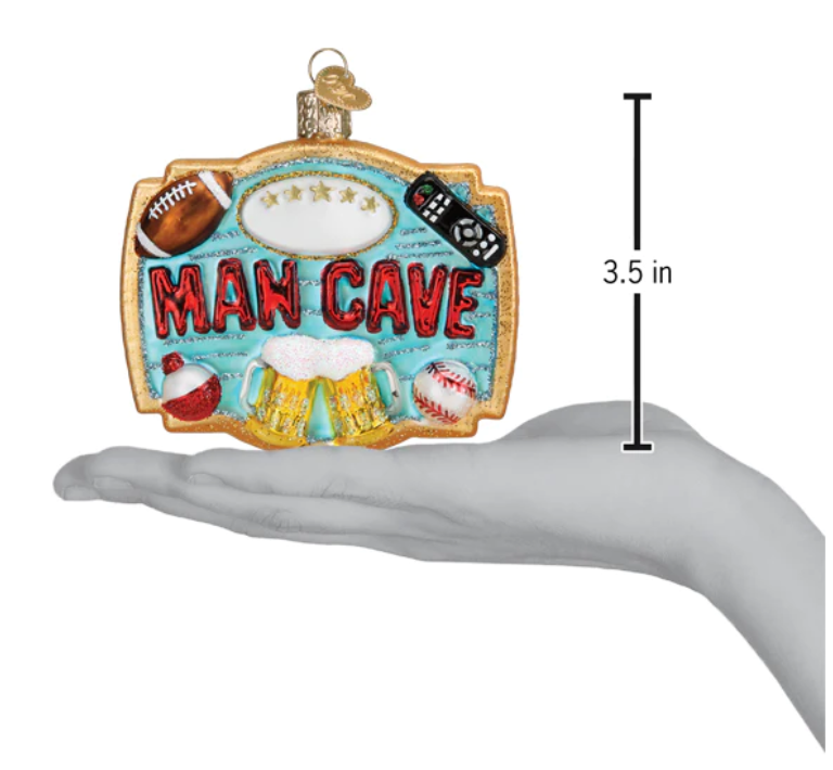 Man Cave  Ornament - Old World Christmas