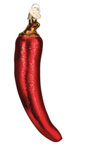 Load image into Gallery viewer, Red Chili Pepper  Ornament - Old World Christmas
