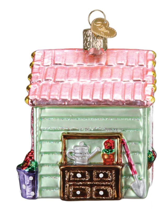 She Shed Ornament - Old World Christmas