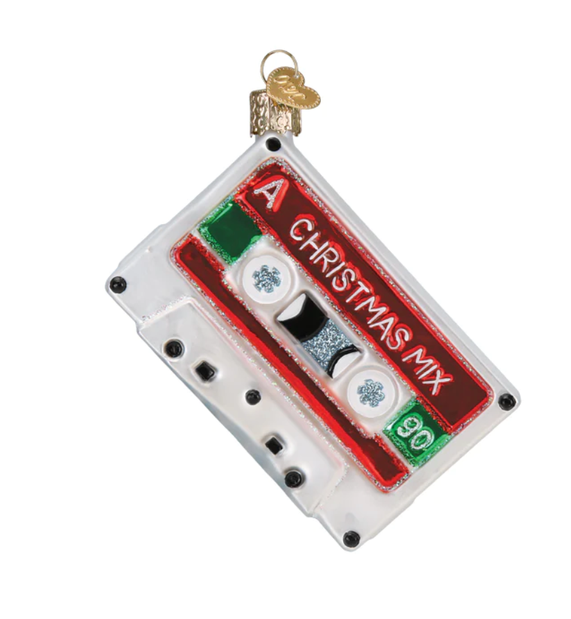 Christmas Mixtape Ornament - Old World Christmas Ornament