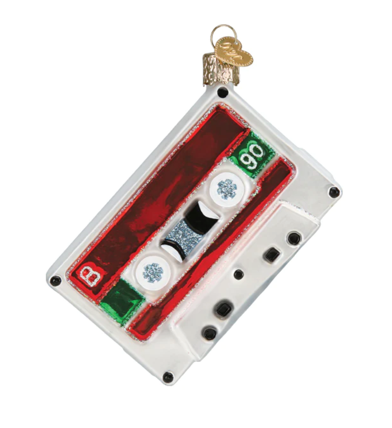 Christmas Mixtape Ornament - Old World Christmas Ornament