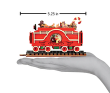 Load image into Gallery viewer, Ginger Cottages NorthPole Express Tender - Illuminated ornament
