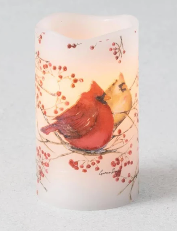 Sullivans - Flameless LED Cardinal Candle