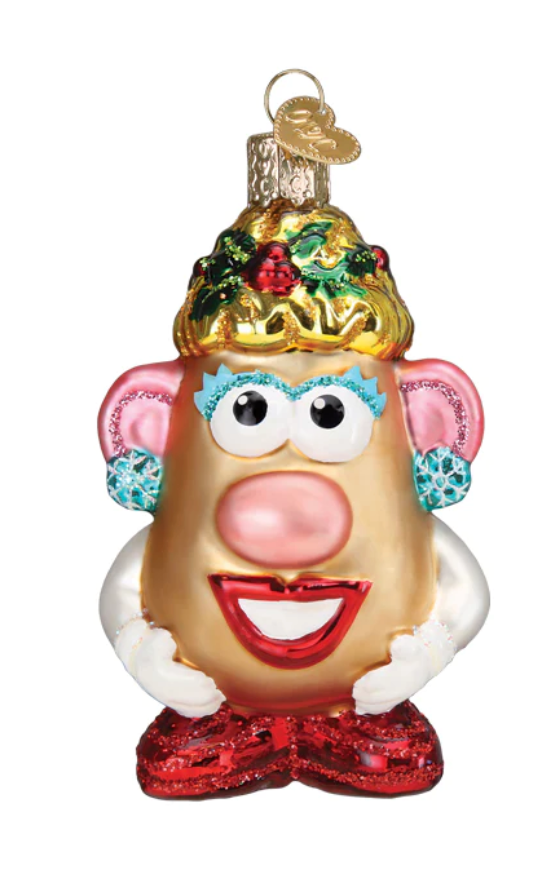 Mrs. Potato Head Ornament - Old World Christmas