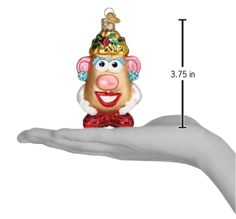 Mrs. Potato Head Ornament - Old World Christmas
