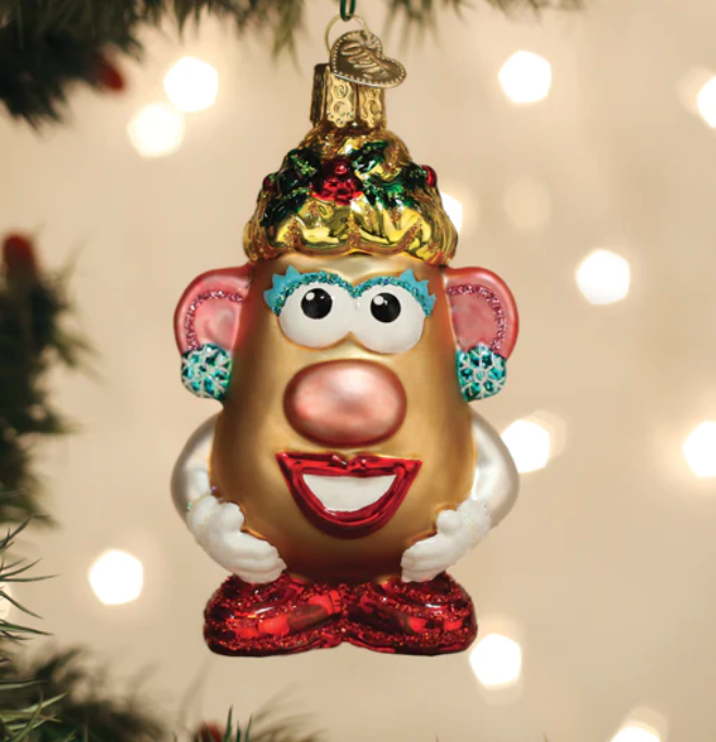 Mrs. Potato Head Ornament - Old World Christmas