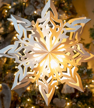 Load image into Gallery viewer, Sullivans Paper Snowflake - Illuminated
